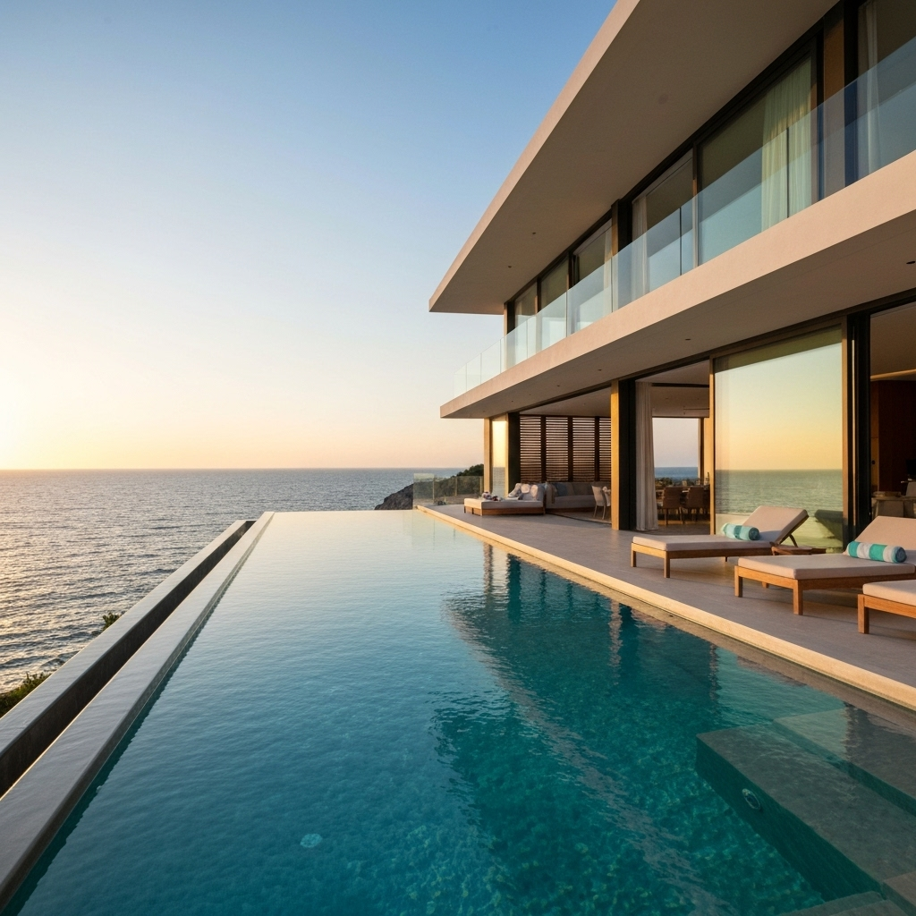 Modern Waterfront Villa